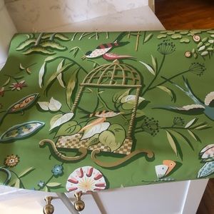 Thibaut Providence wallpaper - partial roll, green